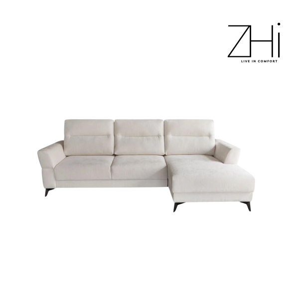White Corner Sofa